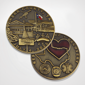 Kerr County Relief Thank You Coin