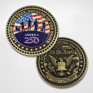 America250™ Because of the Brave Public Safety Coin