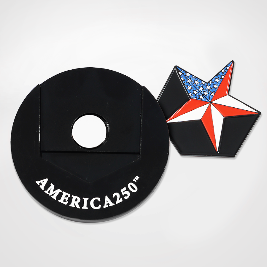 America250™ Star Ball Marker Coin