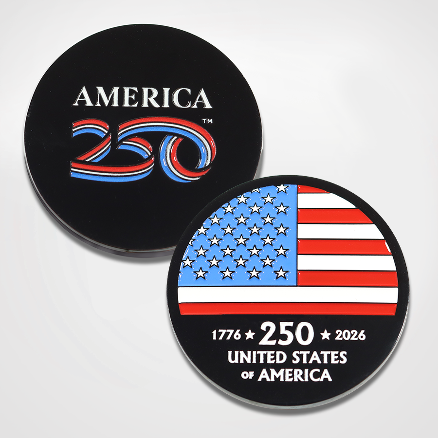 America250™ Patch, Pin & Coin Set