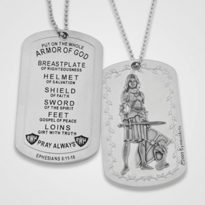 Armor of God Dog Tag