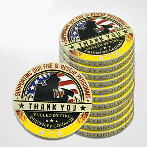 Thank You Fire & Rescue Coin 12 Pack Bundle