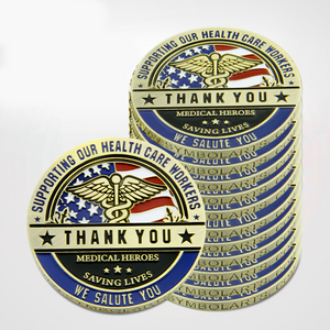 
            
                Load image into Gallery viewer, Thank You Health Care Workers Coin 12 Pack Bundle
            
        