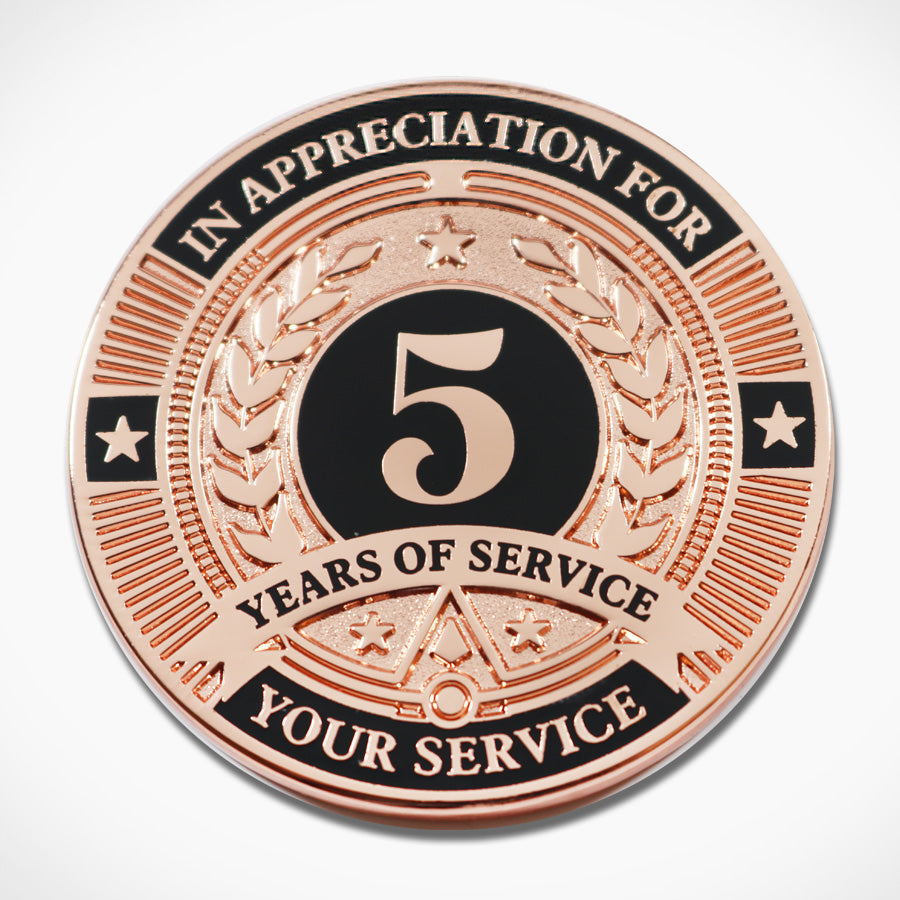 Years 5 Years Of Service Logo