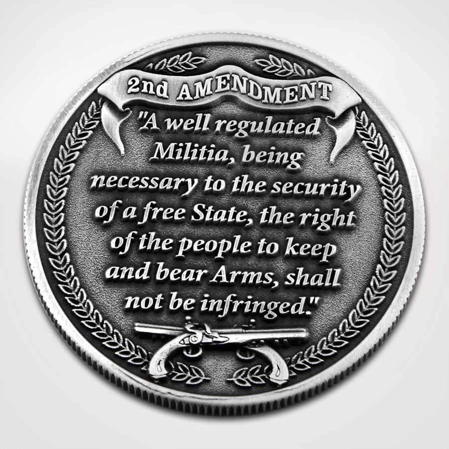 
            
                Load image into Gallery viewer, 2nd Amendment Coin - Back Text
            
        