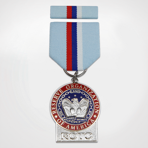 
            
                Load image into Gallery viewer, Nickel ROTC Medal
            
        