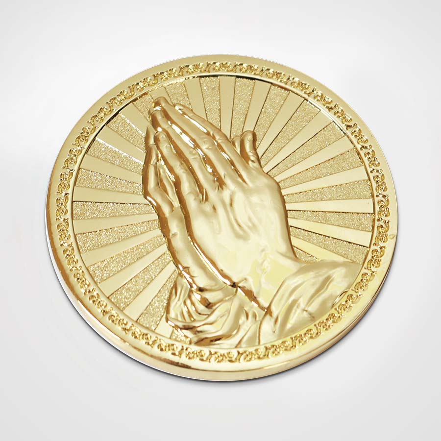 
            
                Load image into Gallery viewer, The Lord&amp;#39;s Prayer Coin
            
        