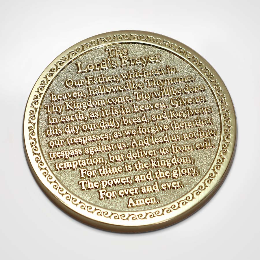 The Lord's Prayer Coin