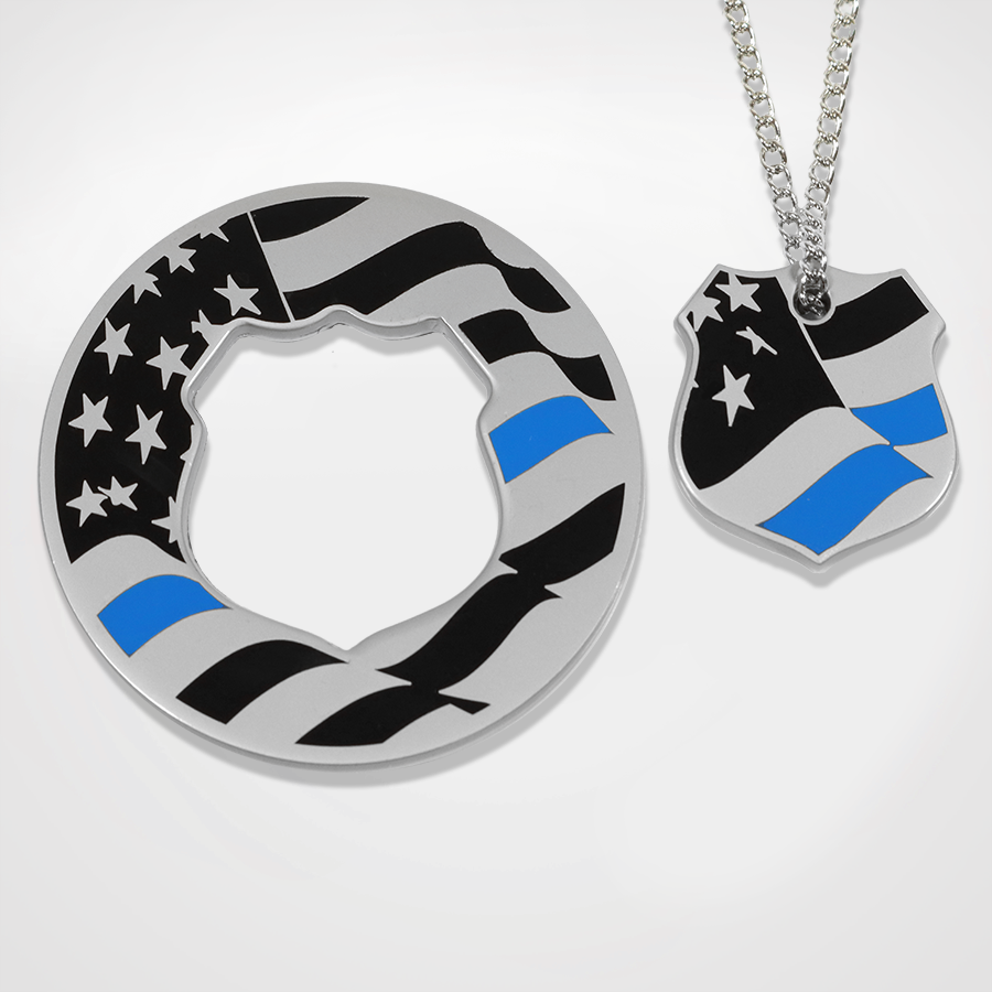 Carry You With Me Coin & Pendant - Police