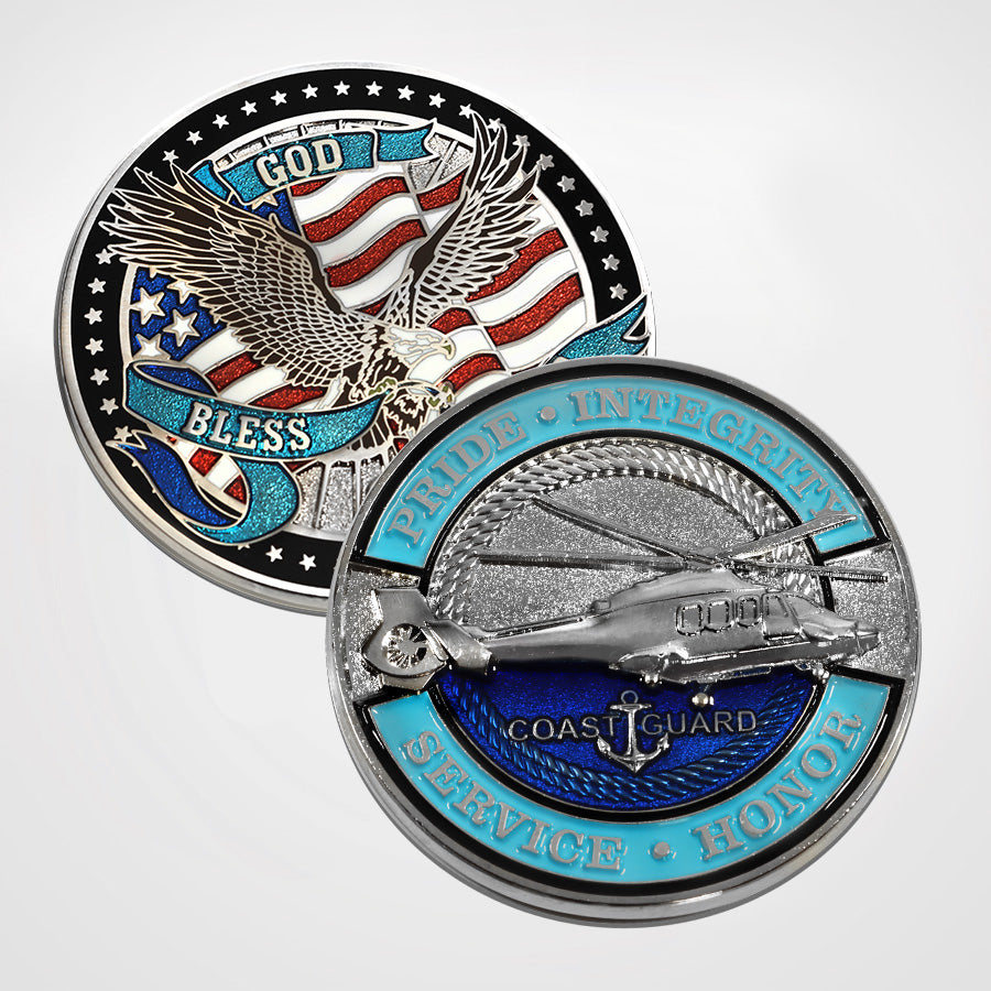 Military Vehicle Series - Coast Guard Coin