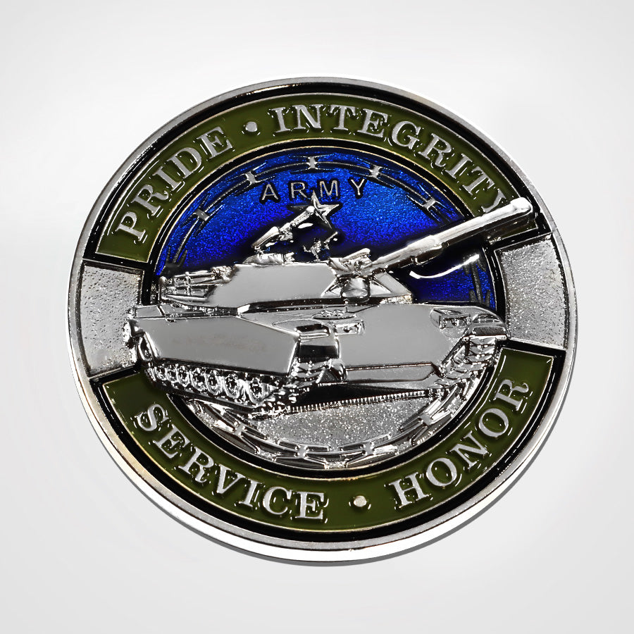 Military Vehicle Series - Army Coin