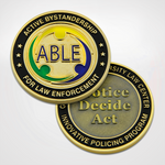 Active Bystandership for Law Enforcement Challenge Coins