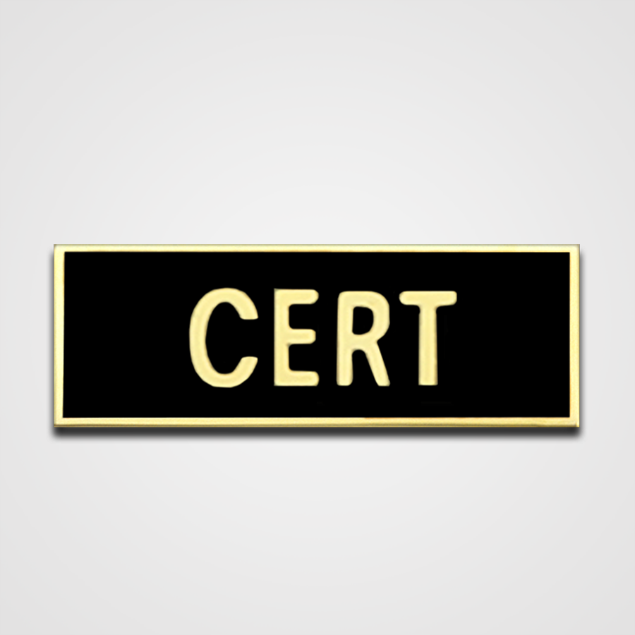 CERT Merit Pin-Bar