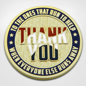 Covid-19 Thank You Coin -Front