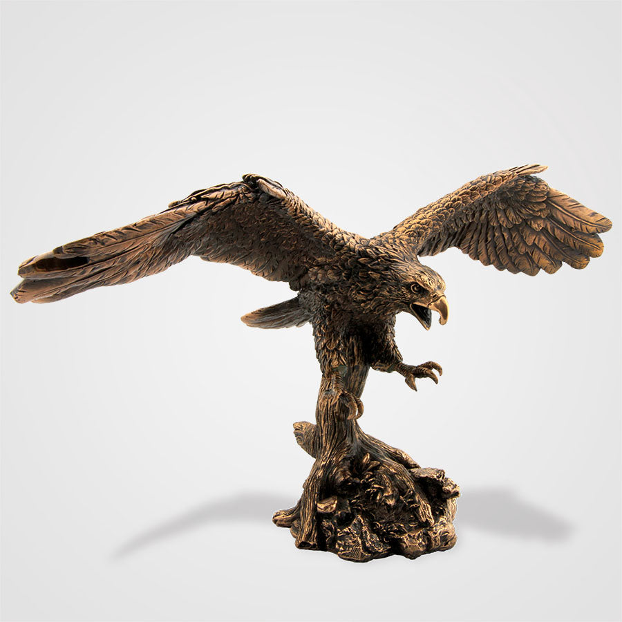 
            
                Load image into Gallery viewer, Eagle Landing Statue
            
        