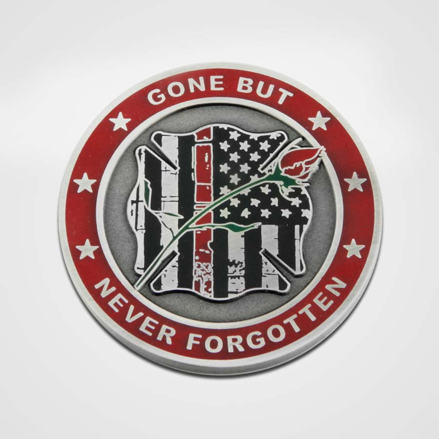 
            
                Load image into Gallery viewer, Fallen Firefighter Coin-Front
            
        