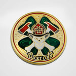 Lucky Firefighter Coin-Back