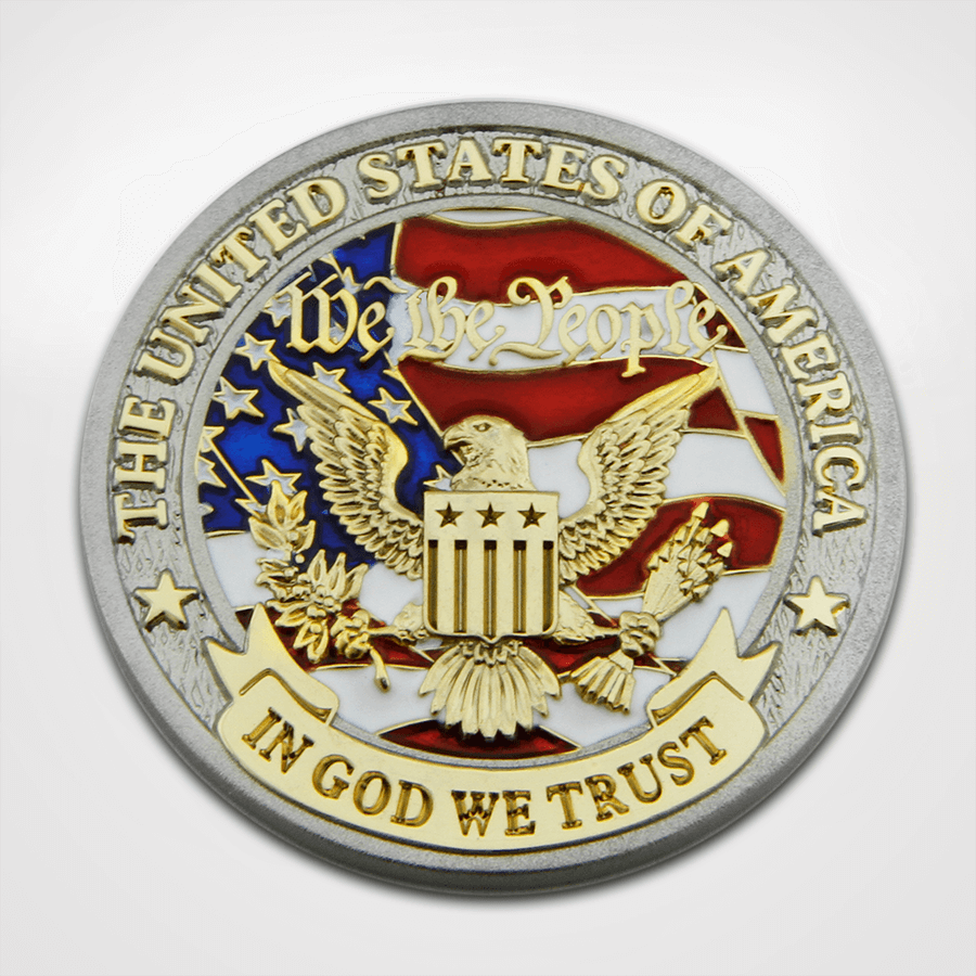 Pledge of Allegiance Coin Front