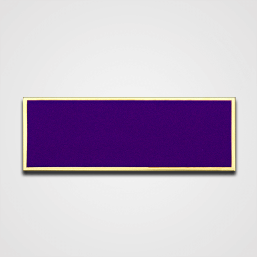Solid Purple Merit Pin-Bar