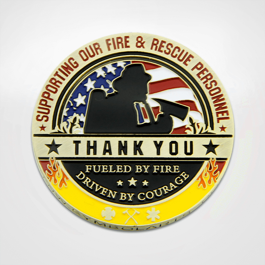 Thank You Fire & Rescue Coin – SymbolArts Shop