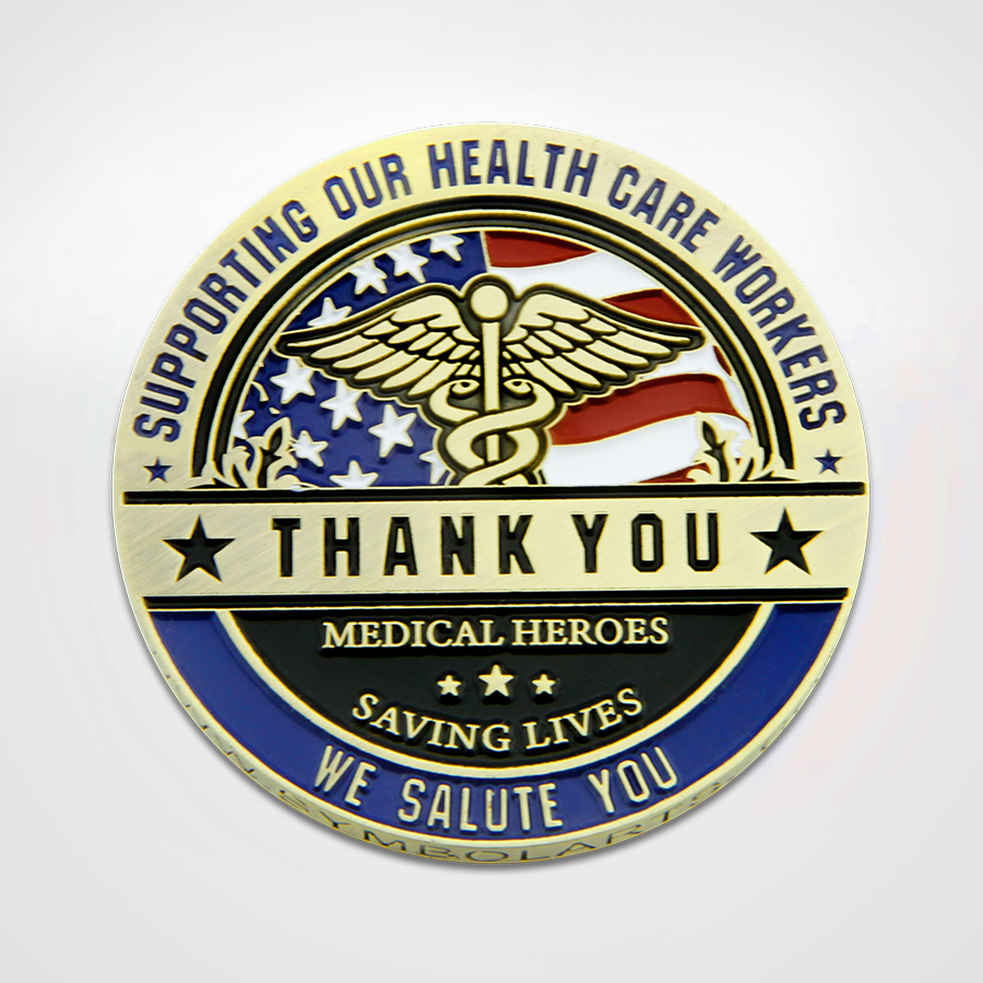Health Care Thanks a Million Coin Front