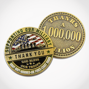 
            
                Load image into Gallery viewer, Thank You Military Coin 12 Pack Bundle
            
        