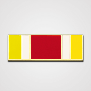 5-Stripe Yellow/White/Red Merit Pin-Bar